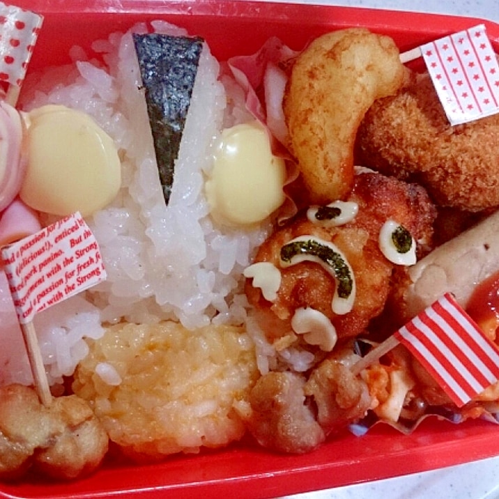キャラ弁 簡単に作るウルトラマンキャラ弁 レシピ 作り方 By ラムちゃん1224 楽天レシピ キャラ弁 簡単に作るウルトラマンキャラ弁 レシピ 作り方 By ラムちゃん1224 楽天レシピ